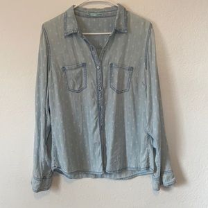 Denim looking flannel